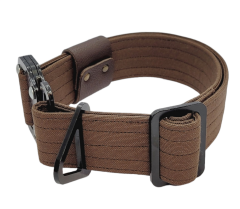 Tactical Büyük Irk Köpek Tasması K9. EN 4 CM Kahve