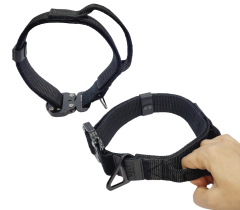 Tactical Kulplu K9 Büyük Irk Köpek Tasması EN 4 CM